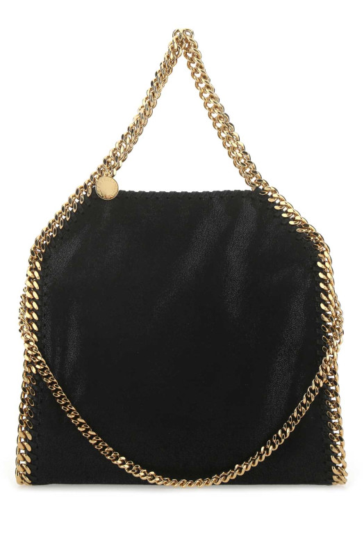 Black shaggy deer mini Falabella handbag Black STELLA McCARTNEY (371223W9355)