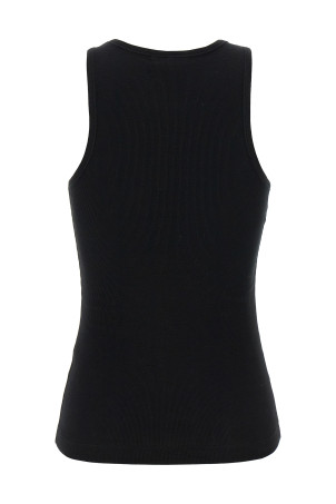 Ребриста верхня частина Чорний GANNI A1050172099