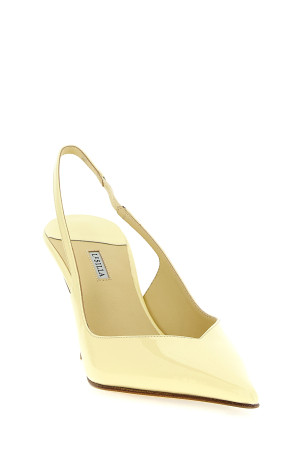 'Vivienne' slingback Yellow
