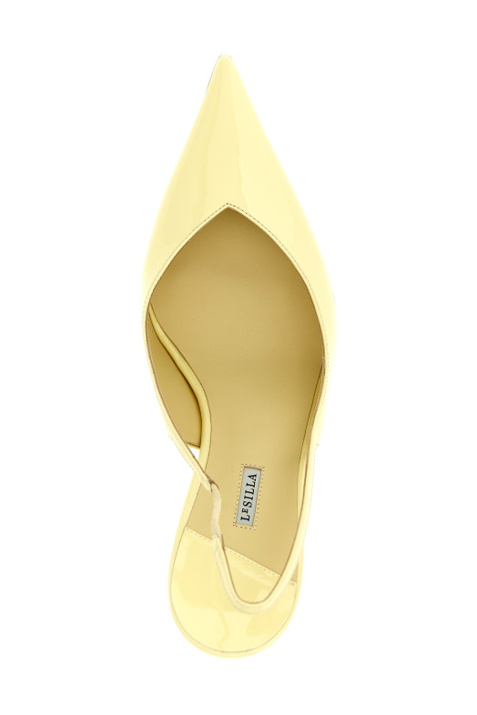 'Vivienne' slingback Yellow