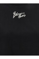 Укороченная футболка Черная BALMAIN GF1EE005BD40EAB