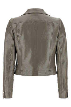 Куртка «Винил» Коричневая 223CBL005VY00141099