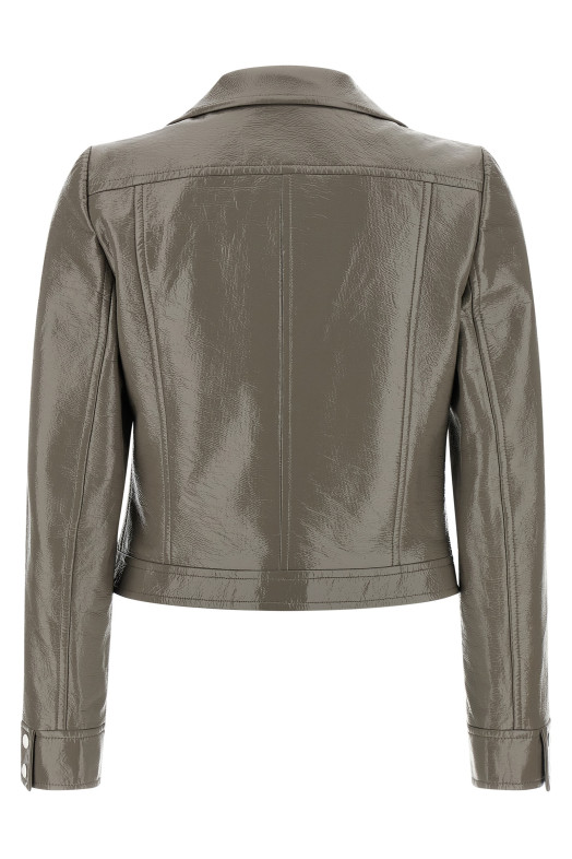 Куртка «Винил» Коричневая 223CBL005VY00141099