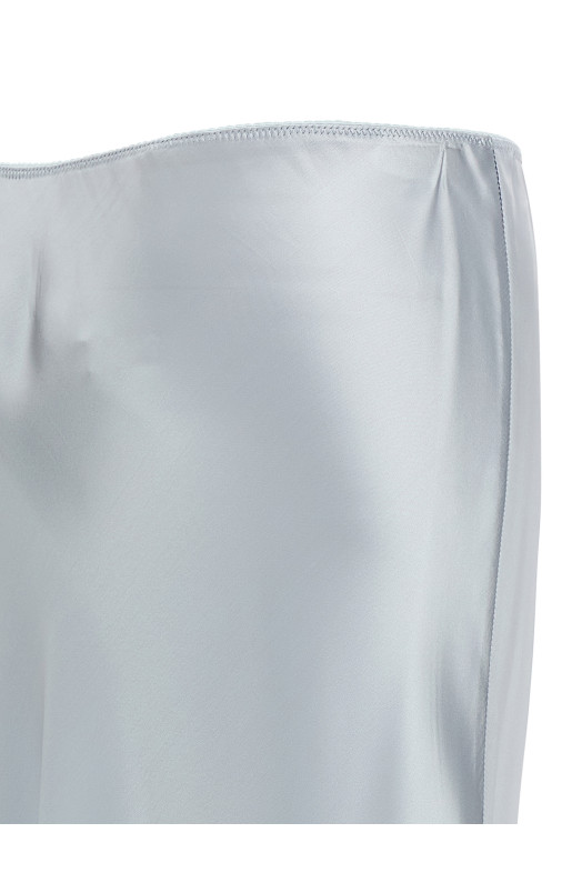 Сатиновая юбка BLUE FABIANA FILIPPI GND266F401D9445154