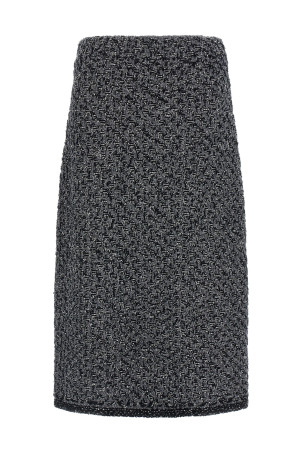 Твідова спідниця Синя FABIANA FILIPPI GND266F388L741VR2