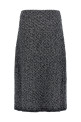 Tweed skirt Blue