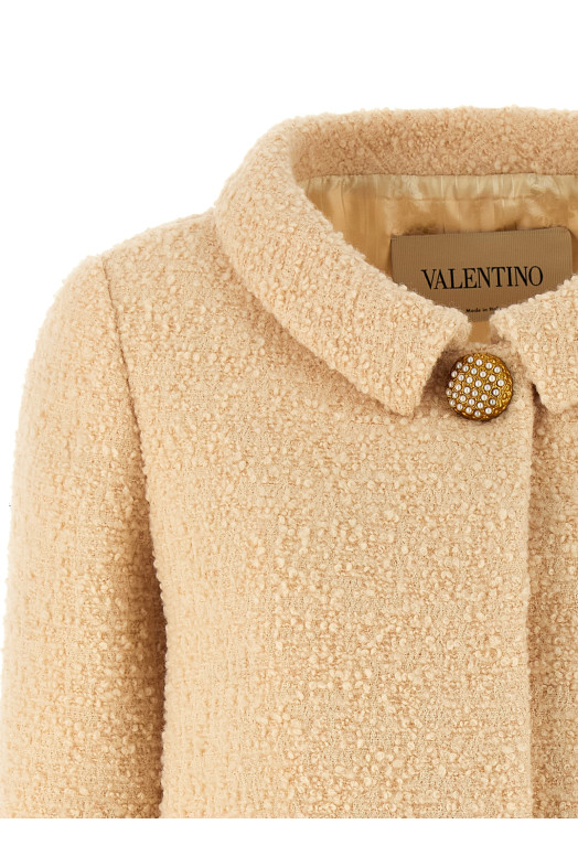 Blazer Valentino Garavani in Tweed White