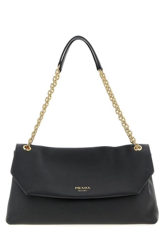 'Doux' medium shoulder bag Black