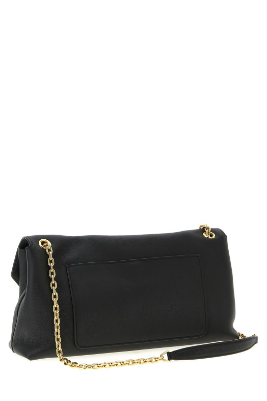 'Doux' medium shoulder bag Black
