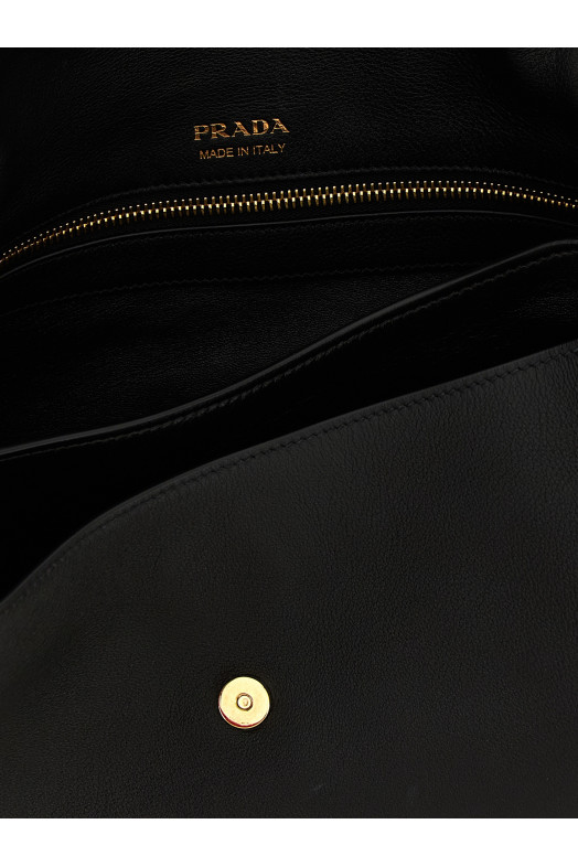 'Doux' medium shoulder bag Black