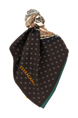 'Madras' print scarf Multicolor