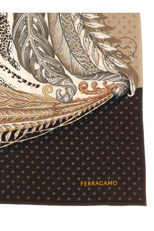 'Madras' print scarf Multicolor