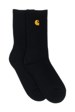 Шкарпетки з вишитим логотипом Чорні CARHARTT WIP I03674700FXX