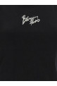 'Balmain Paris' print top Black