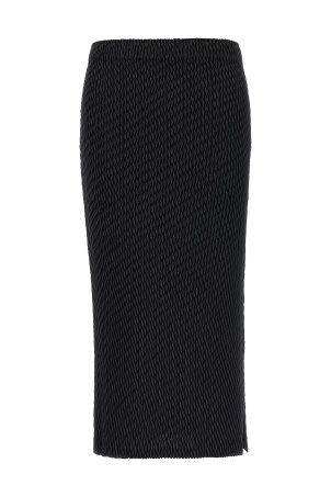 'Sleek Pleats' skirt Black