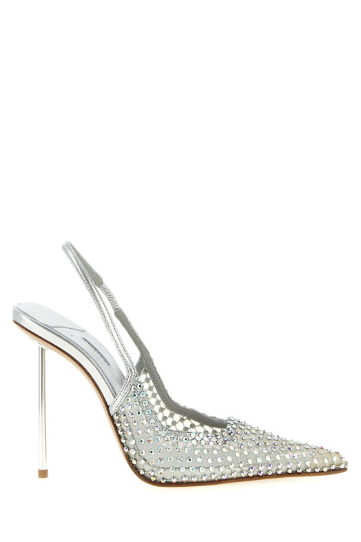 'Gilda' slingback Silver