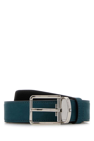 Двосторонній ремінь з синьої замші Air Force MONTBLANC (221005)