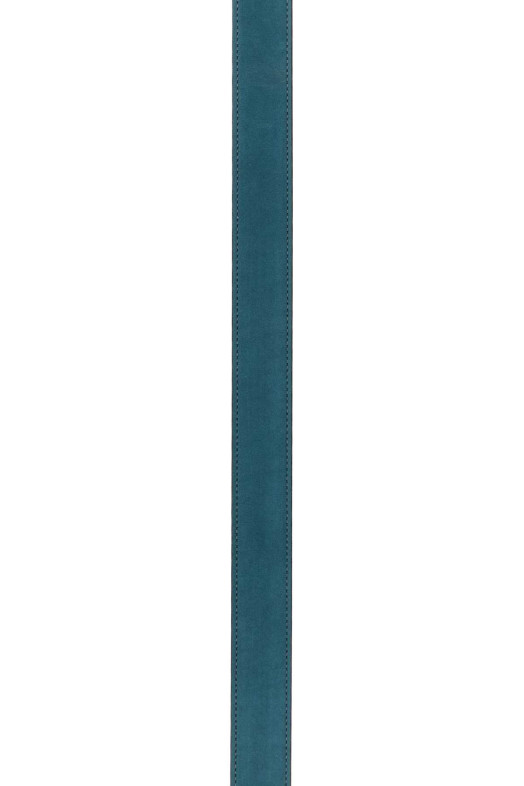 Air Force blue suede reversible belt MONTBLANC (221005)