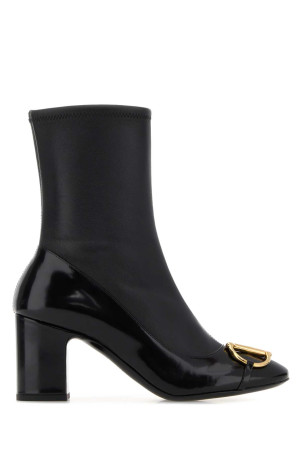 Black leather ankle boots Black GUCCI (849549AAFI1)