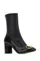 Black leather ankle boots Black GUCCI (849549AAFI1)