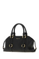 Black leather small Farringdon handbag Black ALEXANDER MCQUEEN (8515961VDEB)