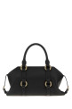Black leather small Farringdon handbag Black ALEXANDER MCQUEEN (8515961VDEB)