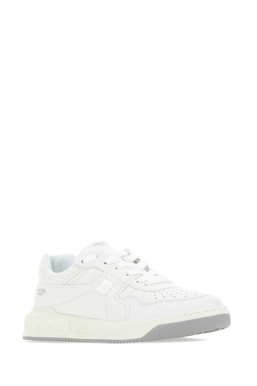 White nappa leather One Stud sneakers VALENTINO GARAVANI (8Y2S0E71NWN)