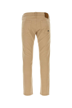 Beige stretch cotton pant INCOTEX (BDPS0003F1700305S)