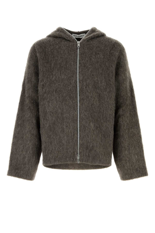 Кардиган оверсайз из смешанной шерсти и грязи OUR LEGACY (M2266FM)