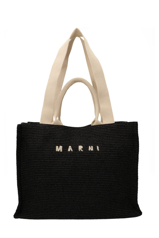 'Tote' shopping bag Black-grey