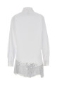 Платье-рубашка со стразами Белый J.W.ANDERSON DR0416PG0047001