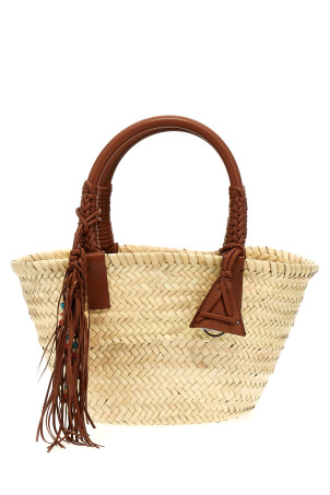 'Icon Palm Leaf Small' handbag Brown