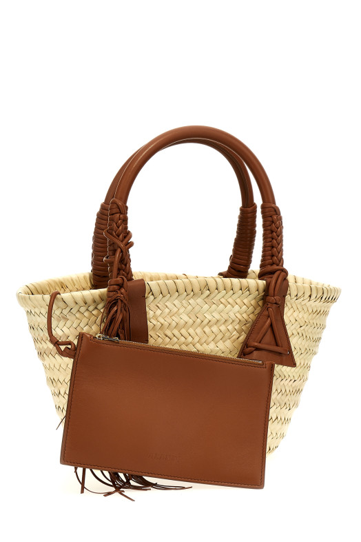 'Icon Palm Leaf Small' handbag Brown