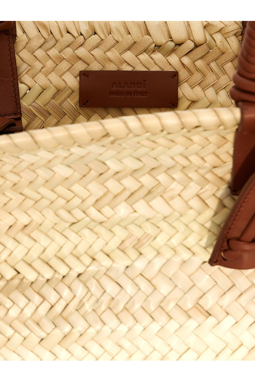 'Icon Palm Leaf Small' handbag Brown