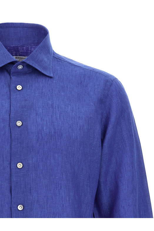 Рубашка «Найджел» Синяя 2005317