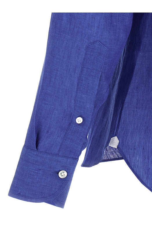 Рубашка «Найджел» Синяя 2005317