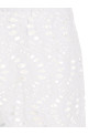 Gonna lunga macramè White