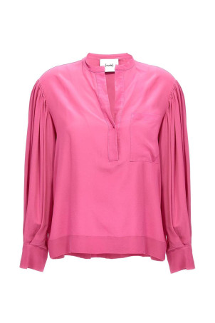 Шелковый блуз Розовый NUDE 1103510519