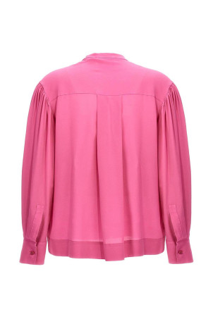 Шелковый блуз Розовый NUDE 1103510519