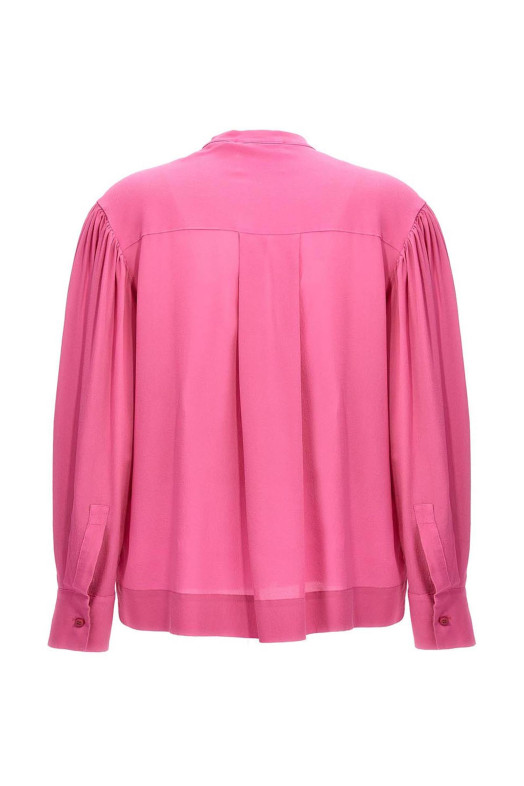 Шелковый блуз Розовый NUDE 1103510519