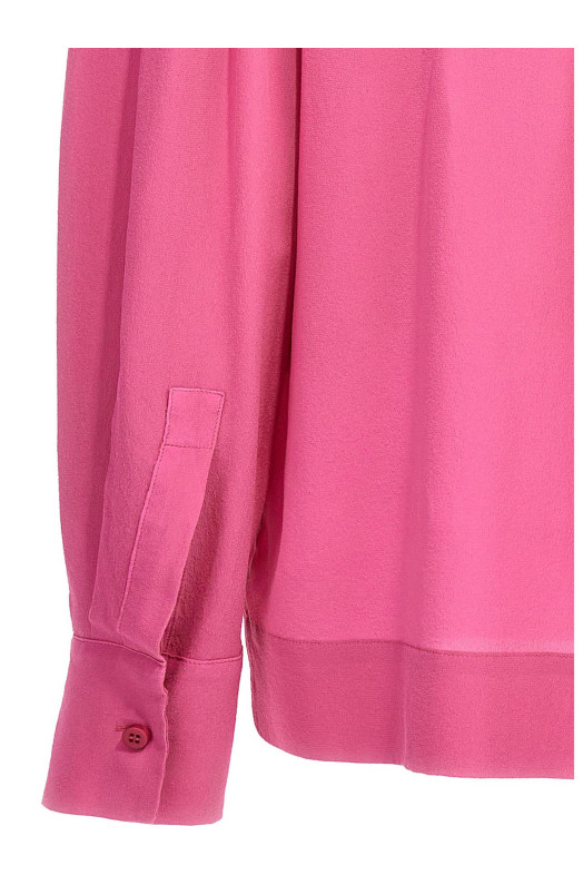 Шелковый блуз Розовый NUDE 1103510519