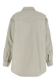 Утепленная рубашка-накидка Белая MAISON MARGIELA S51DT0007S30857961