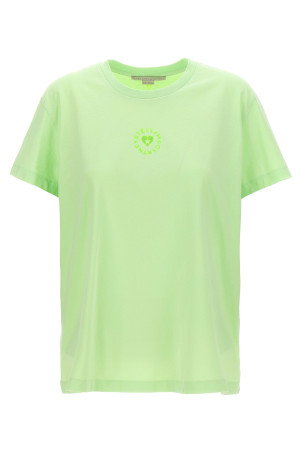 'Iconic Mini Heart' T-shirt Green