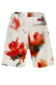 'Obscured Flower' bermuda shorts Multicolor