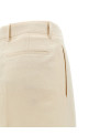Брюки с логотипом на поясе Бежевые J.W.ANDERSON TR0334PG1483046