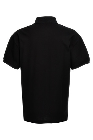 'Monogram' polo shirt Black