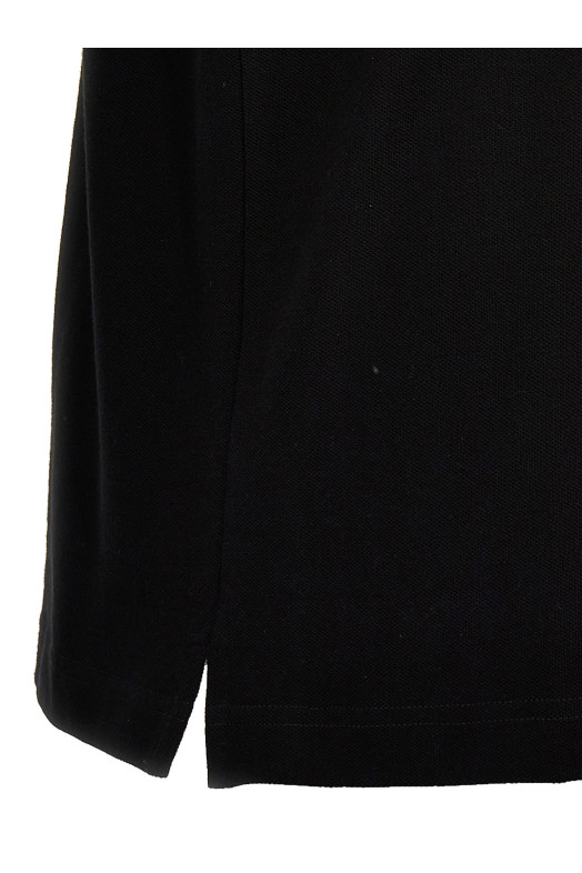 'Monogram' polo shirt Black