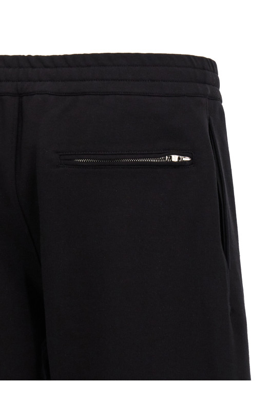 'Graffiti' bermuda shorts Black