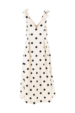 Сукня «Crush V Neck Midi» Чорно-сіра 2503DR251CMBLDT