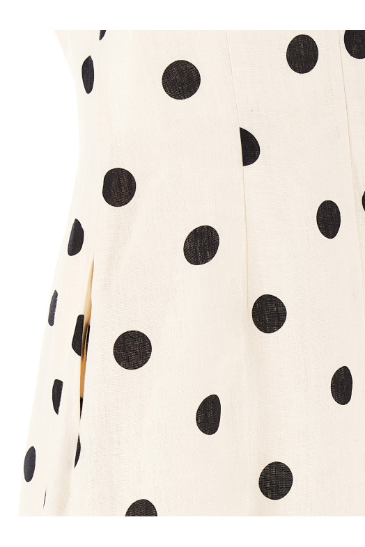 Платье «Crush V Neck Midi» Черно-серое 2503DR251CMBLDT